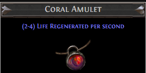 CORAL AMULET